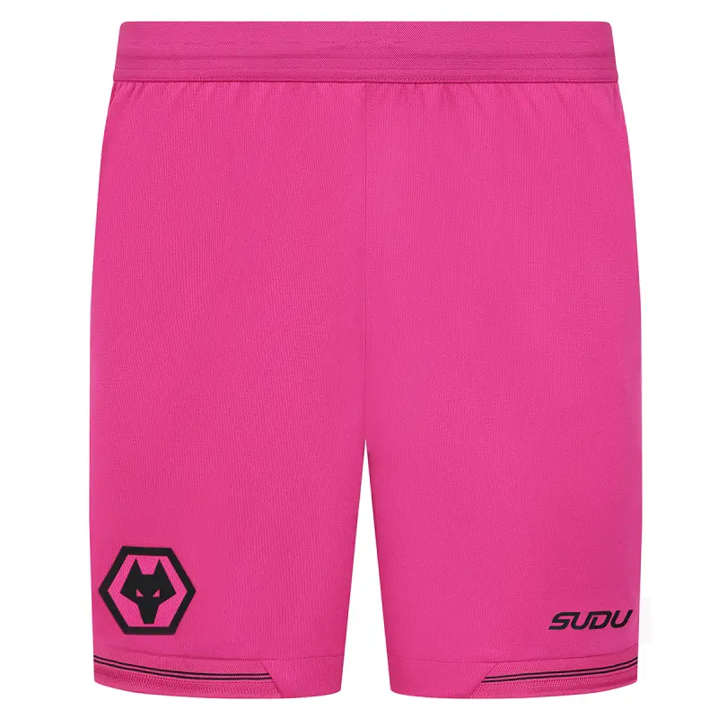 Wolves Kits Shop | Official 2025-26 Wolves Goalkeeper Away Short – Adult Wolverhampton Wanderers Apparel